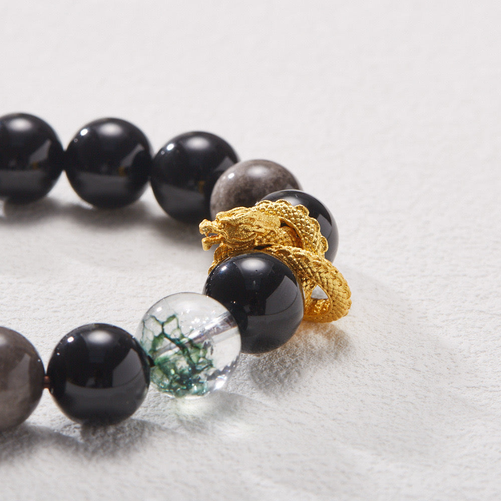 Midnight Guardian Black Onyx Bracelet