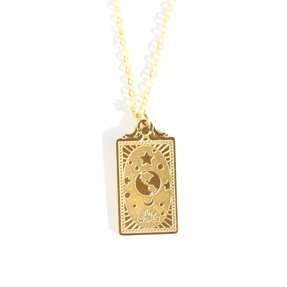 K18 Gold-Plated Charm Necklace Series