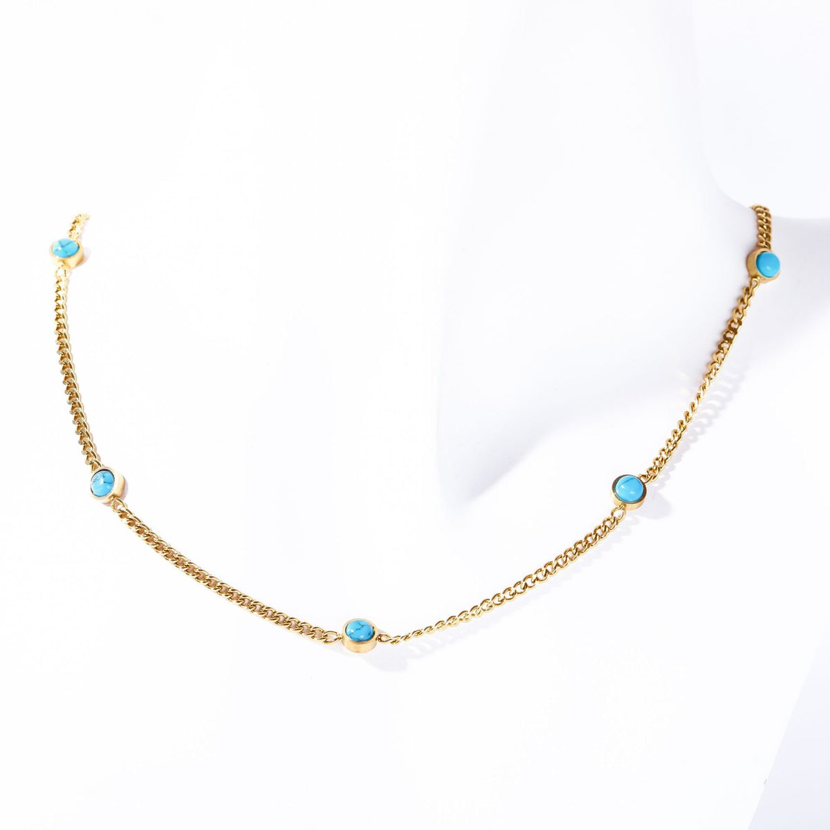 Serene Elegance Turquoise Necklace